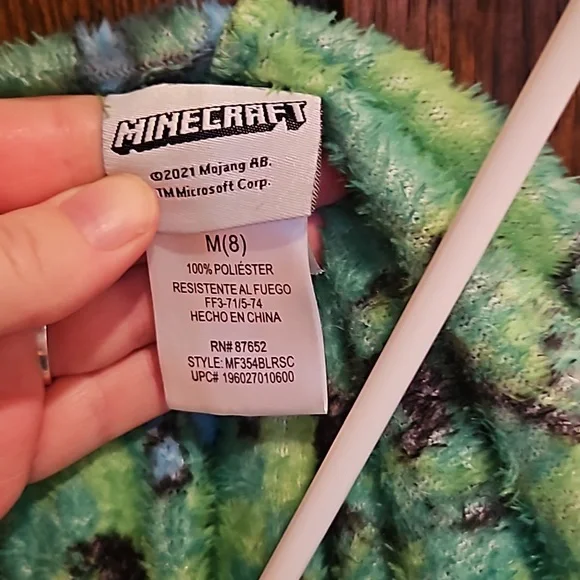 Kids Minecraft Robe - Picture 2 of 2